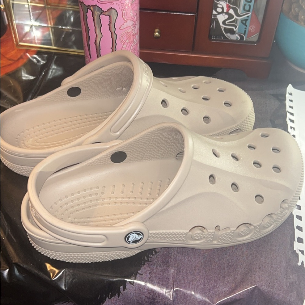 CROCS Classic Light Tan Clogs